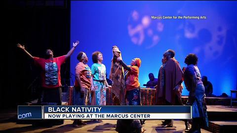 Black Nativity playing at Marcus Center