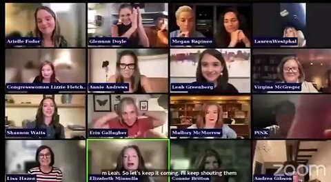 Cringe Alert 🚨 White Women For Kamala Harris” Zoom meeting