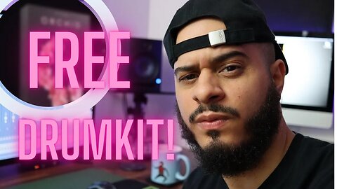 CYMATICS FREE DRUMKIT! (making a beat from scratch in FL STUDIO) Producer Vlog