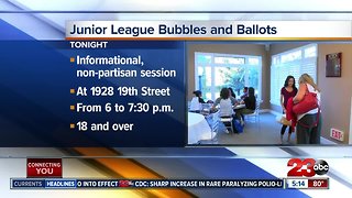 Bubbles and Ballots event to discuss November ballot