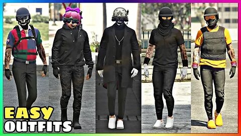Top 5 Best Easy To Make Male Tryhard Outfits #41 (GTA Online)