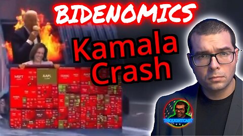 KAMALA CRASH! Civil war, Nuclear War, BIDENOMICS. TC 08/05/24