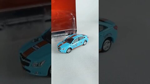 Miniatura Chevrolet Cruze customizada Gulf. #miniaturas #melanciaatomica