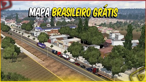 MAPA BRASIILEIRO GRÁTIS ETS2 1.46 REGIÃO DO SERTÃO MUITO LEVE