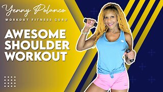 Fun Upper Body Shoulder & Dance Workout! Shoulder Mobility. Cinch the Waist.