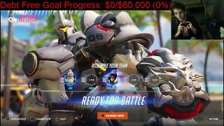 Overwatch 2 Season 1 Competitive Online Multiplayer Match #5 On PC With A Broken Controller