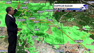 Evening Rain Continues Until Sundown