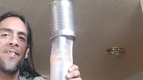 Survival Candle Heater - Lard Lamp + Tin Can & Mesh