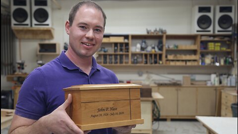 Milwaukee urn builder honors his father's legacy with each one built