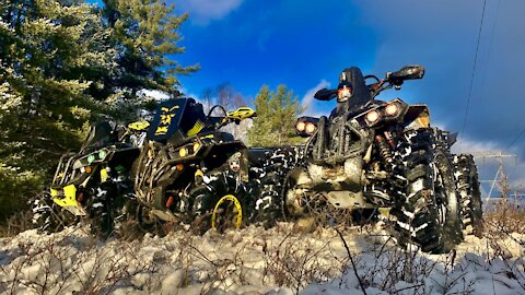 I'm STUMPED!!! First winter rip with the boys (Part 2)