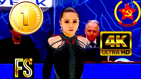 Камила Валиева Kamila VALIEVA🇷🇺🥇Free Skate 2021 Channel 1 Team Trophy-Red🟥Machine Army (CH1-4K)