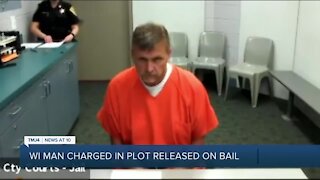 Wisconsin man charged in attempt to kidnap Michigan governor released on $10K bail