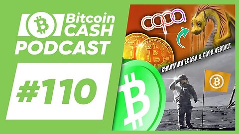The Bitcoin Cash Podcast #110 Chaumian eCash & COPA Verdict feat. moonsettler