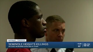 Accused Seminole Heights killer to appear in court Tuesday