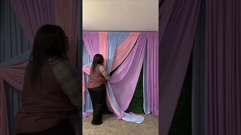 Event Draping #draping #backdrop #howto