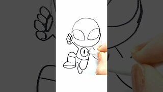 How to Draw and Paint Spider-Man Miles Morales Chibi Version