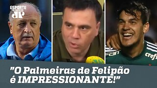 "O Palmeiras de Felipão é IMPRESSIONANTE!", diz Beting