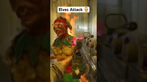 Elves Attack Me “Full Gameplay On My Channel ⬇️” #callofduty #cod #gameplay #callofdutyblackops