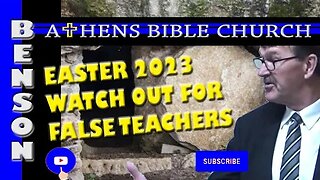2023 Christian Easter Worship Service | 2 Corinthians 11:10-13 | Athens Bible Church
