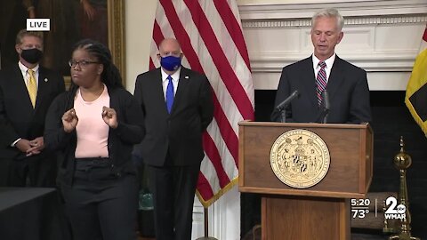 Gov. Hogan: Bars and restaurants limited to 50% capacity starting Wednesday