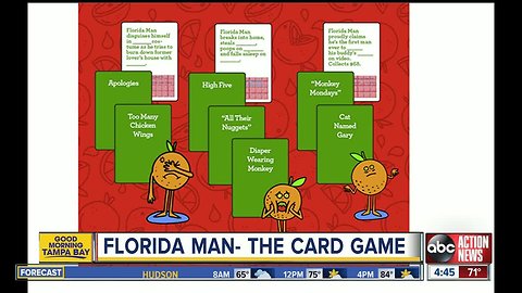 'Florida Man: The Card Game' is about to put a ridiculous spin on game night