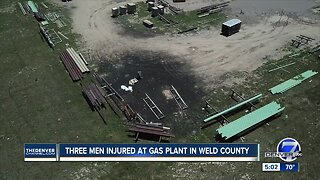 3 oil and gas contractors burned in flash fire at northern Weld County site