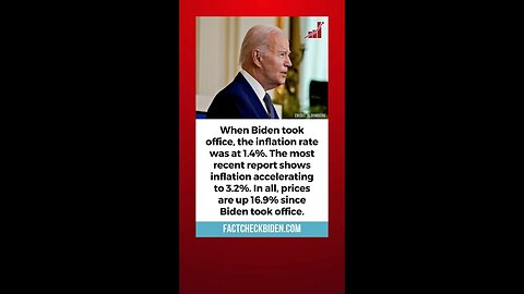 FACT CHECK: Inflation is up since Joe Biden took office.