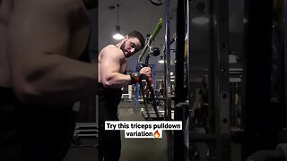 best triceps pulldown variation🔥💪 #shorts