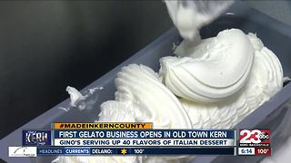 Made In Kern County: Gino's Gelato