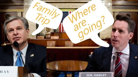 Josh Hawley, Did You Leave The Oversight Hearing?