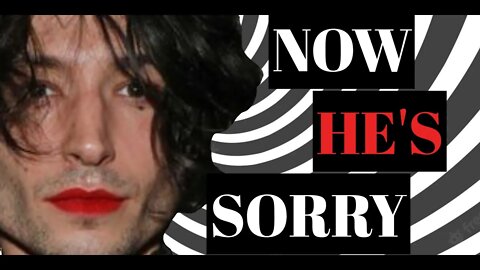 Ezra Miller give cookie cutter apology