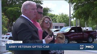 Decorated Army veteran receives vehicle donation from Freedom Alliance