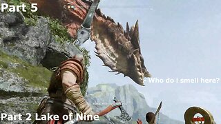 There's a Dragon!? Lake of Nine (Part 2) l God of War Part 5
