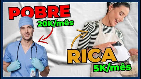 COMO DEIXAR DE SER POBRE? Fique RICO com apenas R$5.000/mês! Ou seja pobre com R$ 20.000/mês