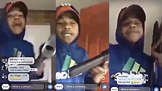 The Opps Came Sliding On His Block So He Grabbed The Chop And Hopped On Facebook Live To Air Em Out!