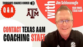 Jim Schlossnagle - How to Contact A&M Coaching Staff