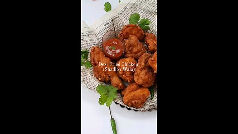 Desi Fried Chicken|#easycooking #desifood #asianfood #asiancuisine #viralvideos #friedchicken