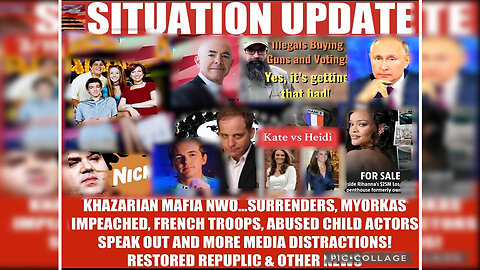 3/22/24 - Situation Update - Khazarian Mafia NWO - Benjamin Fulford Great Intel