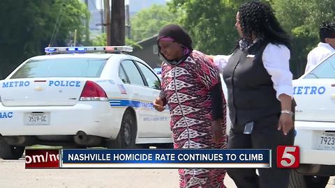 Nashville Homicide Rate Continues To Climb