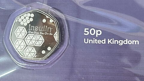 Discovery of Insulin 50p coin - The Koin Club