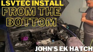 John's EK Hatch : Finishing up | Installing the motor