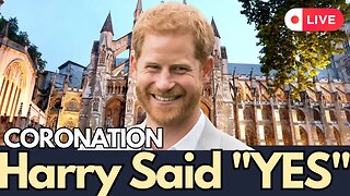 BREAKING NEWS: PRINCE HARRY SAID "YES" TO THE CORONATION