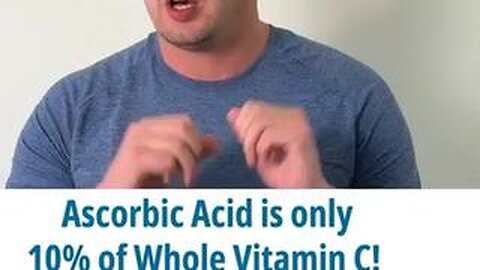 Ascorbic Acid Is the Worst form of Vitamin C!