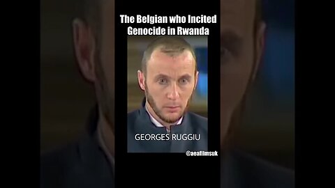 The Belgian Man who Incited Genocide in Rwanda #genocide #rwanda #africa #history #blackhistory
