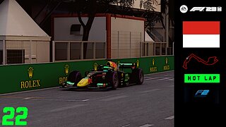 F1 2023 | AMG F2| Circuit de Monaco | Hot Lap #22