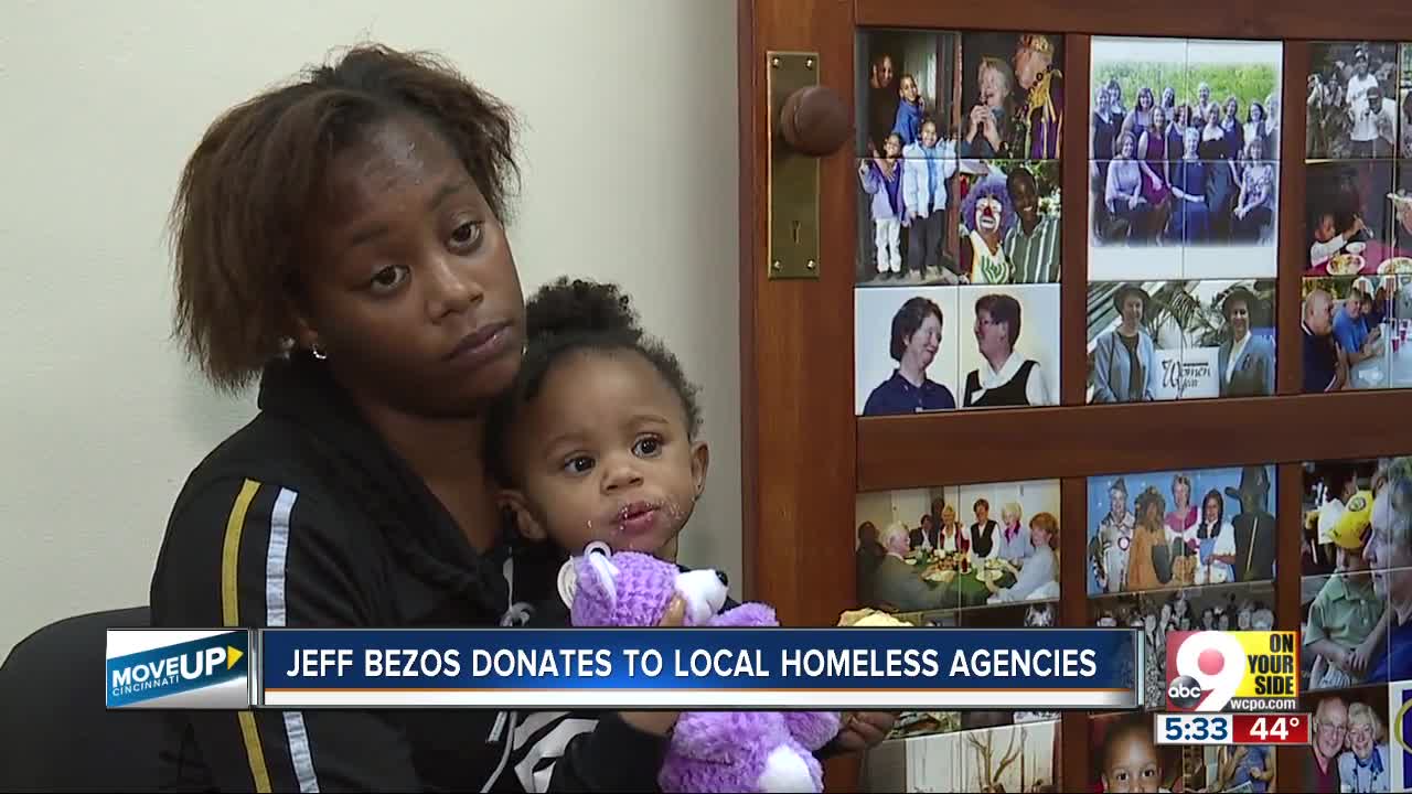 Jeff Bezos donates to local homeless agencies