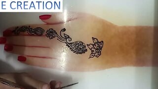 easy mehndi design