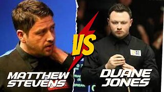 SNOOKER Matthew Stevens vs Duane Jones match