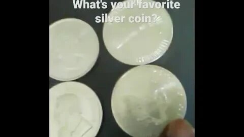 Silver is becoming more popular than ever. What's your favorite silver coin?