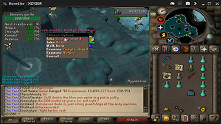 FIRST ZENYTE SHARD DROP AND DIED OMFG!@#!@!@#@#@#